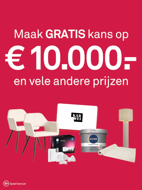 Kans op vele mooie prijzen